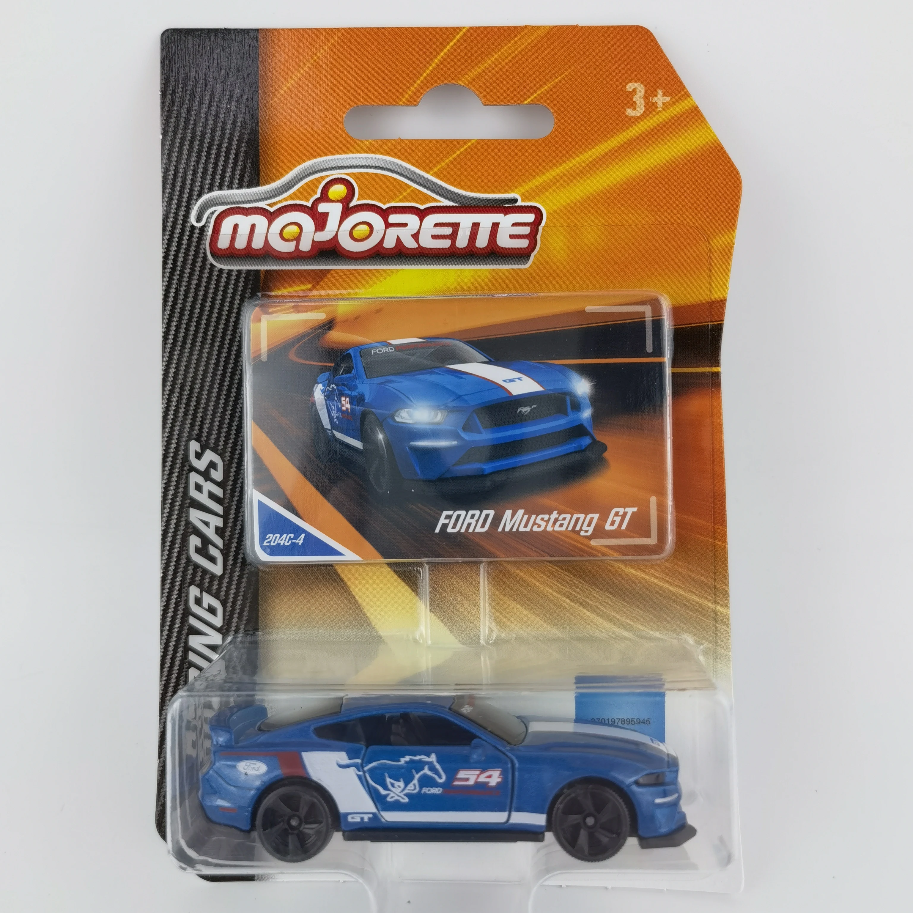 Majorette Racing Cars FORD Mustang GT 1/64 Metal Die-cast Model Toy Vehicles