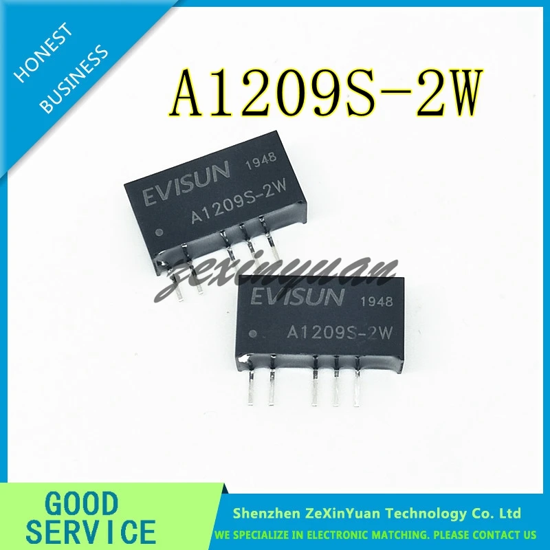 2 قطعة A1209S-2W A1209S SIP-5 12 فولت إلى 9 فولت الناتج 2 واط وحدة الطاقة