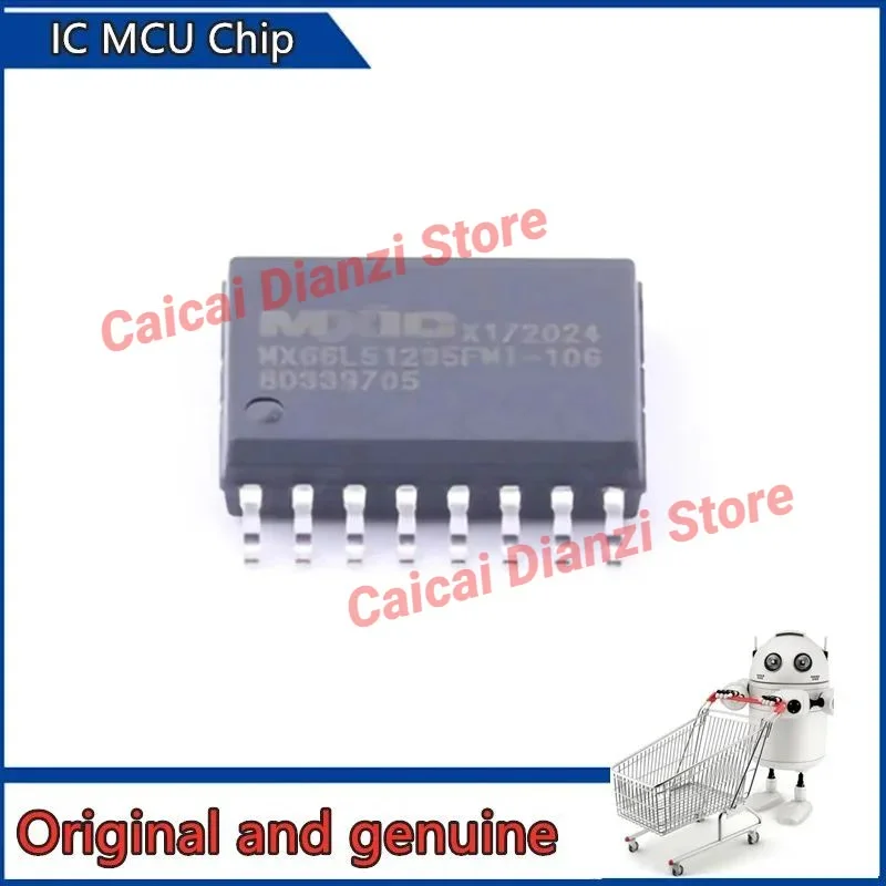 MX66L51235FMI-10G MX66L51235FMI-10 MX66L51235FMI MX66L51235 MX66L MX66 MX FLASH SOP-16 IC MCU Chip