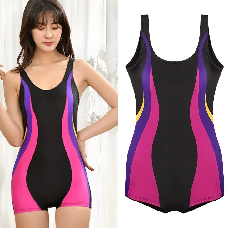 

Fanceey новые женские цельные спортивные консервативные купальники для серфинга для девочек, тонкие пляжные купальники с открытой спиной