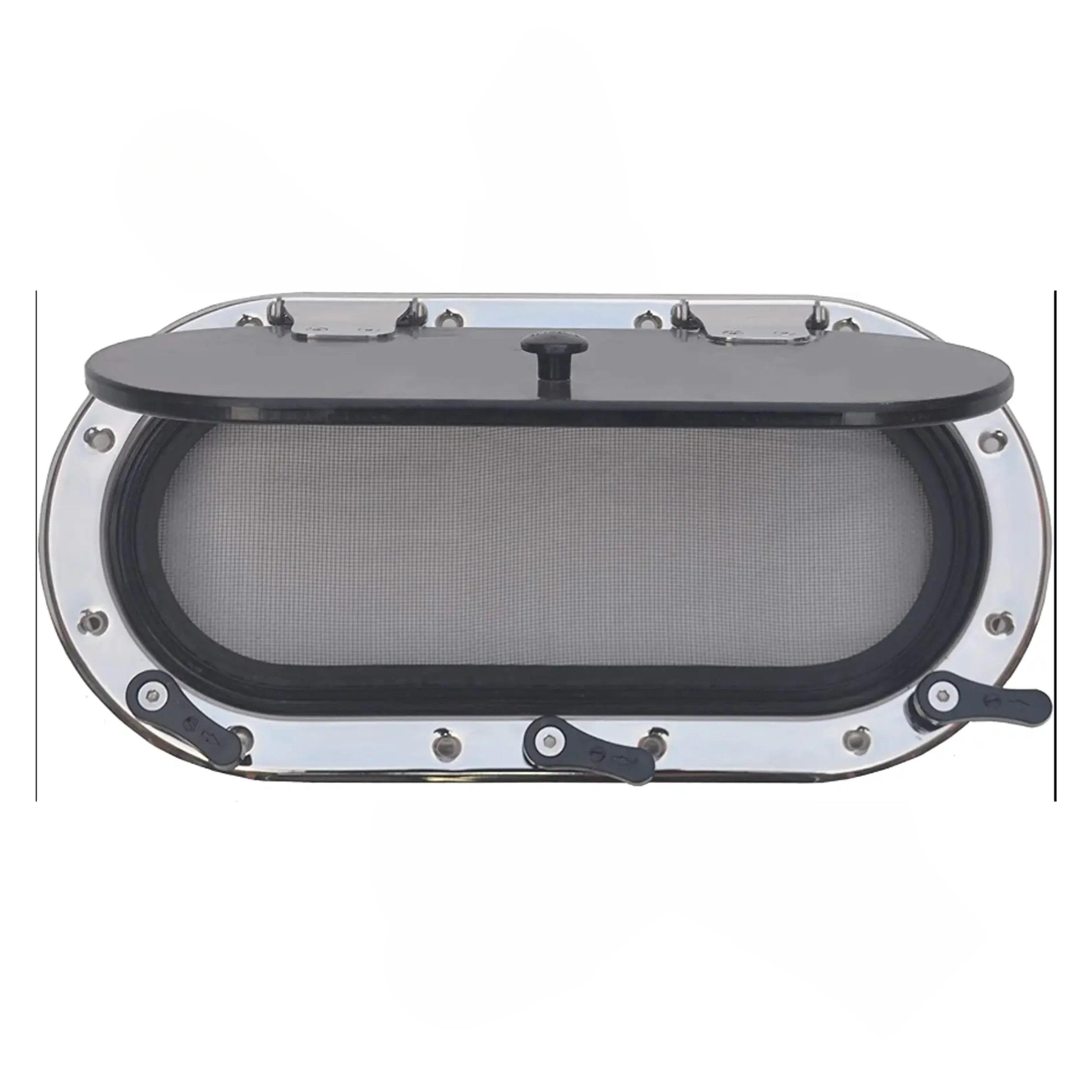 Oval Opening Boat Portholes/Portlight Hatch/Window for Marine Supplies for Boats/Yachts/RVs