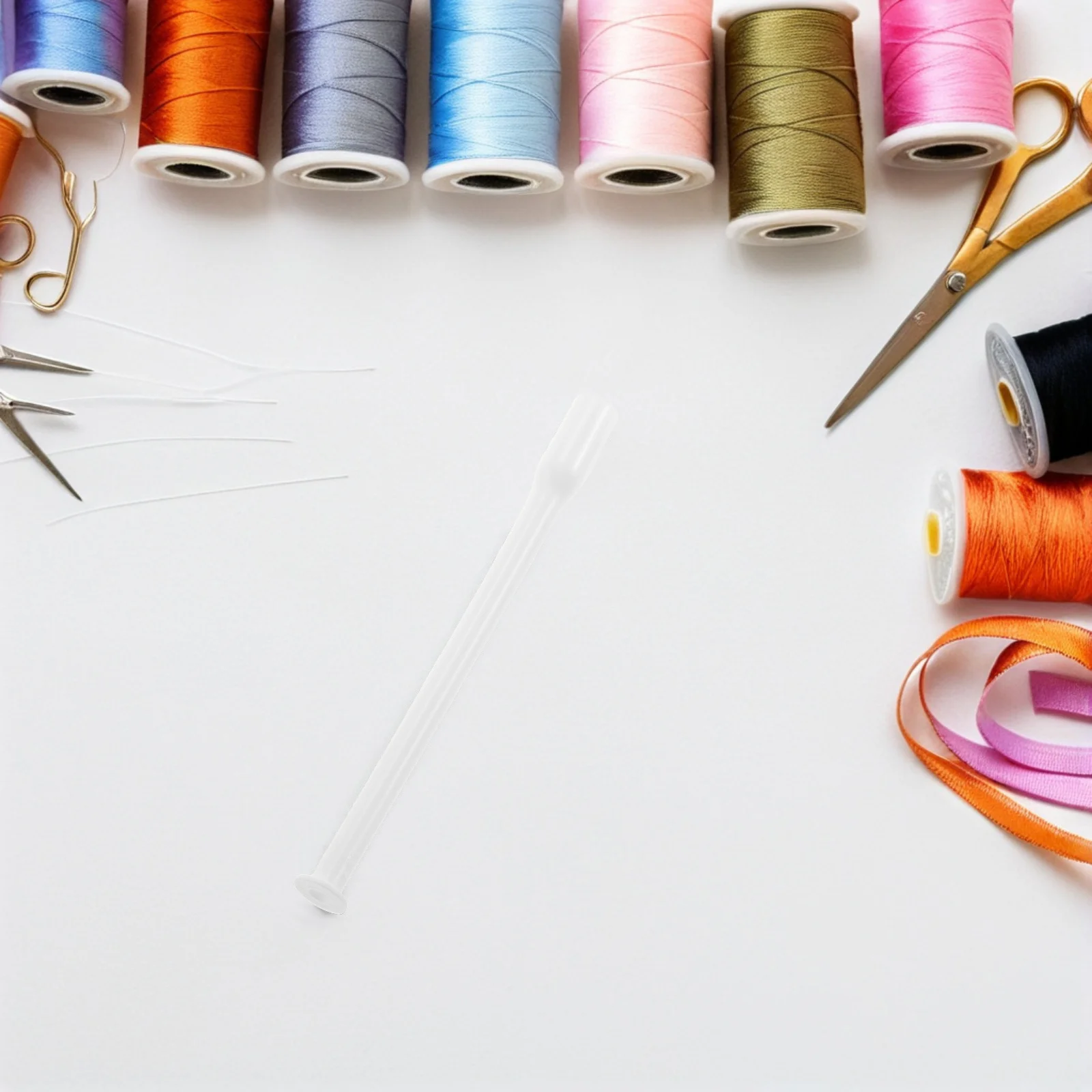 

50Pcs Wick Centering Tubes Wick Setter Tool Plastic Holder Making Accessories DIY Craft Supplies