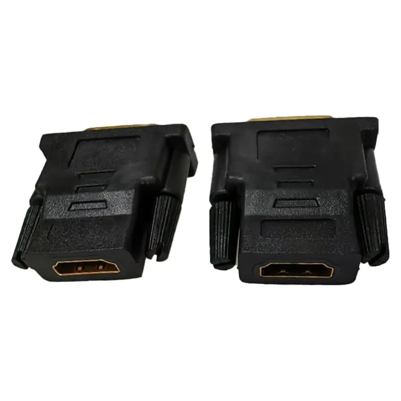 DVI-I Dual-Link 24+1/24+5 Male to HDMI Female Adapter DVI To HD Conversion Converter For PC HDTV Projector