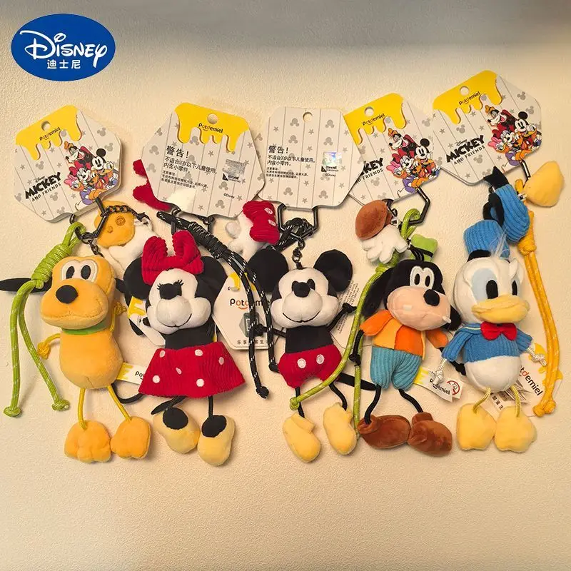 

In Stock Original Potdemiel×Disney Minnie Mouse Serise Plush Doll Bag Pendant Decoration Surprise Cute Gift Tiys