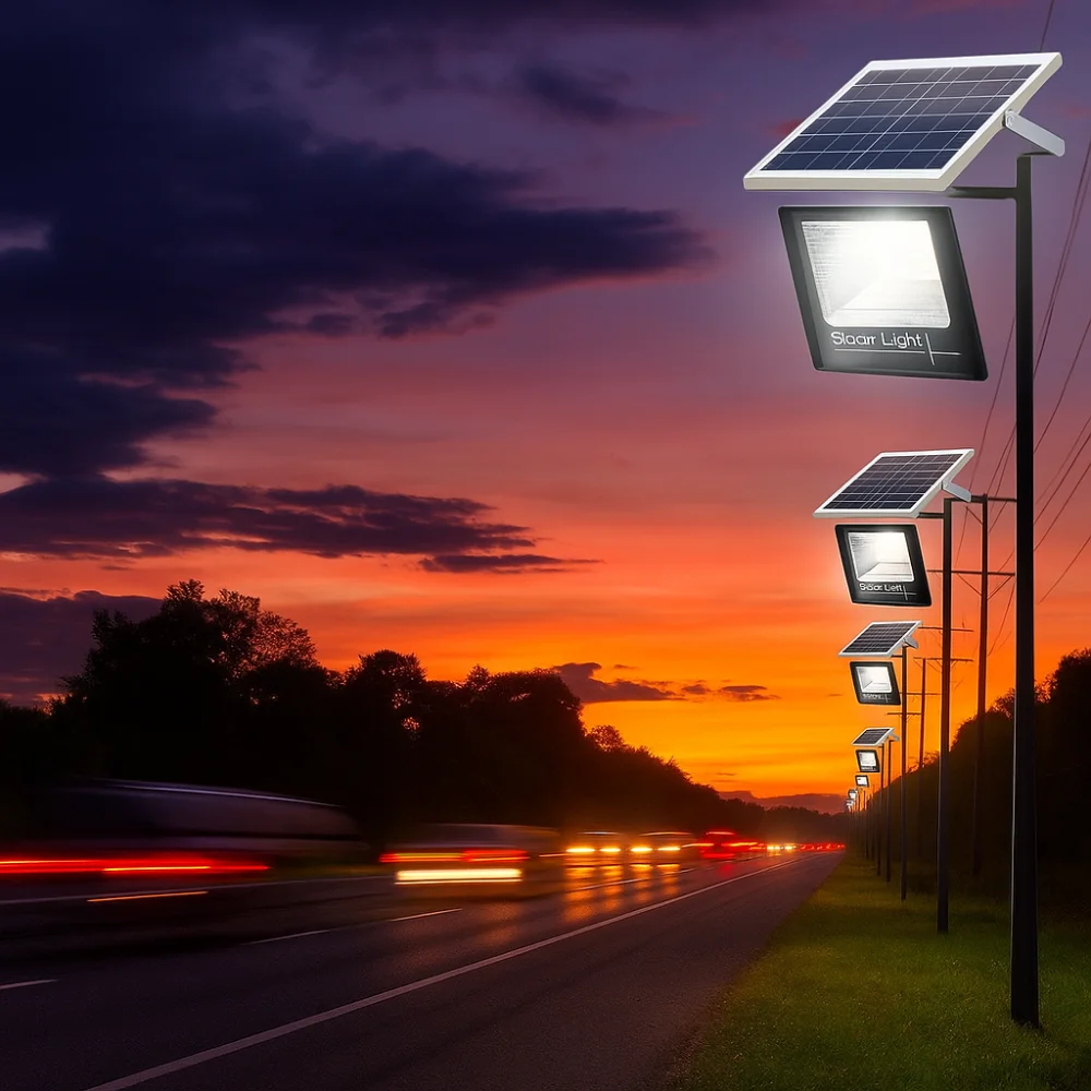 

Durable 100W LED Solar Light Waterproof High Brightness Solar Reflector Spotlight with Remote Control Flood Lights Garden Street