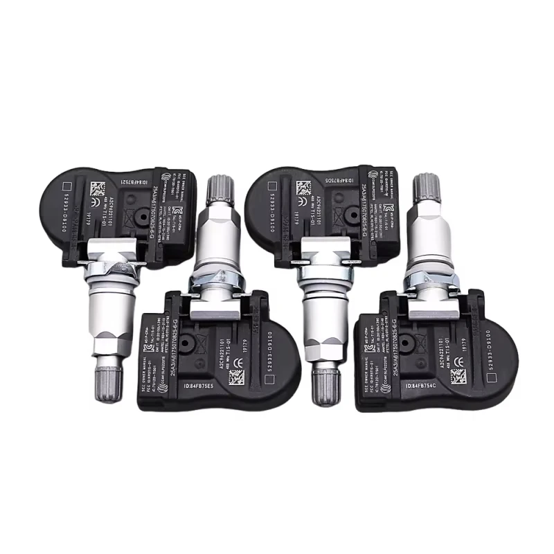 4개 52933-D9100 타이어 압력 센서 433MHz 현대 엘란트라 카우아이 코나 아이오닉 기아 쏘울 니로 옵티마 제네시스 GV80 52933-D4100