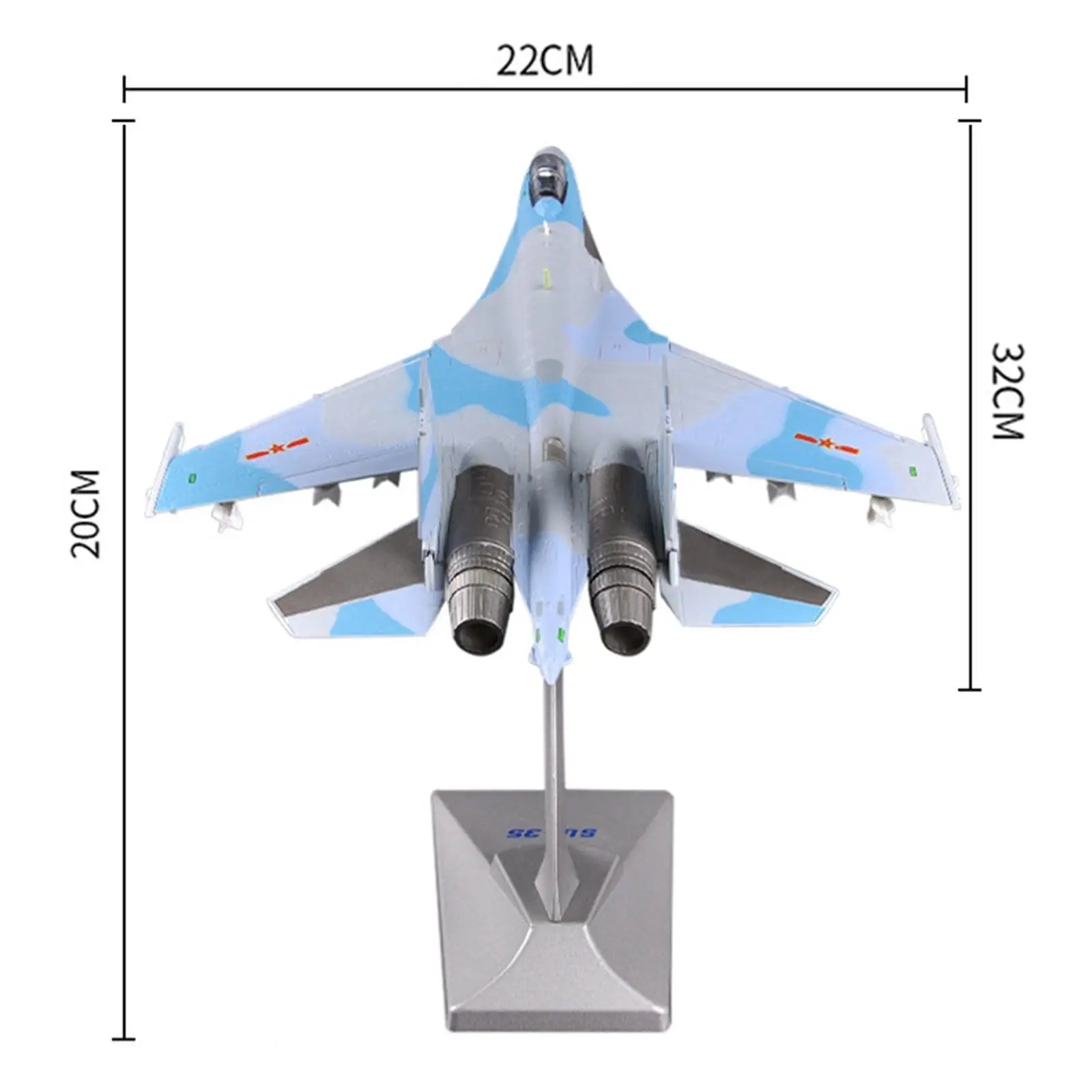1:72 Scale Airplane Model with Stand Souvenir Gift Collectables Diecast Alloy Fighter Model for Shelf Living Room Bar Office