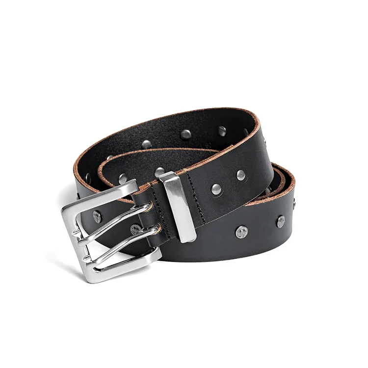 

OUR LEGACY High Quality Men Women Leather Belt Male Vintage Metal Belts Y2K Women's Casual Belts