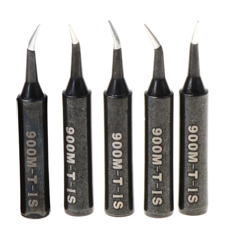 New 5 Pcs Solder Soldering Iron Tip 900M-T-SI For Hakko Saike 936 852d+ 90