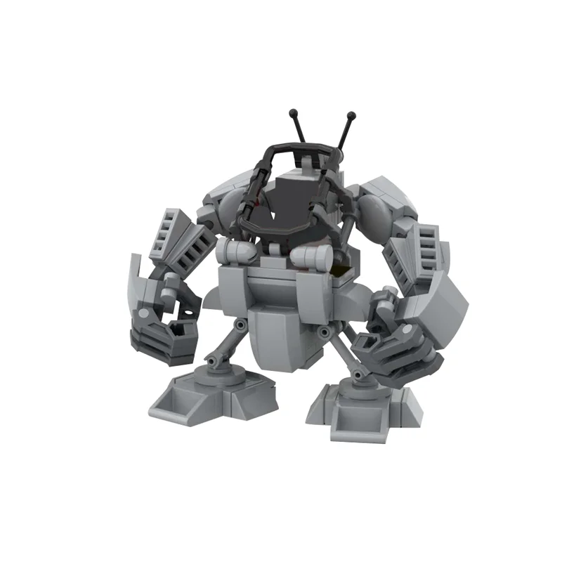 MOC Walkie Robot Model Building Blocks Communication Weapon Mecha Assembly Bricks Toy DIY Creative Educational Children's Gift