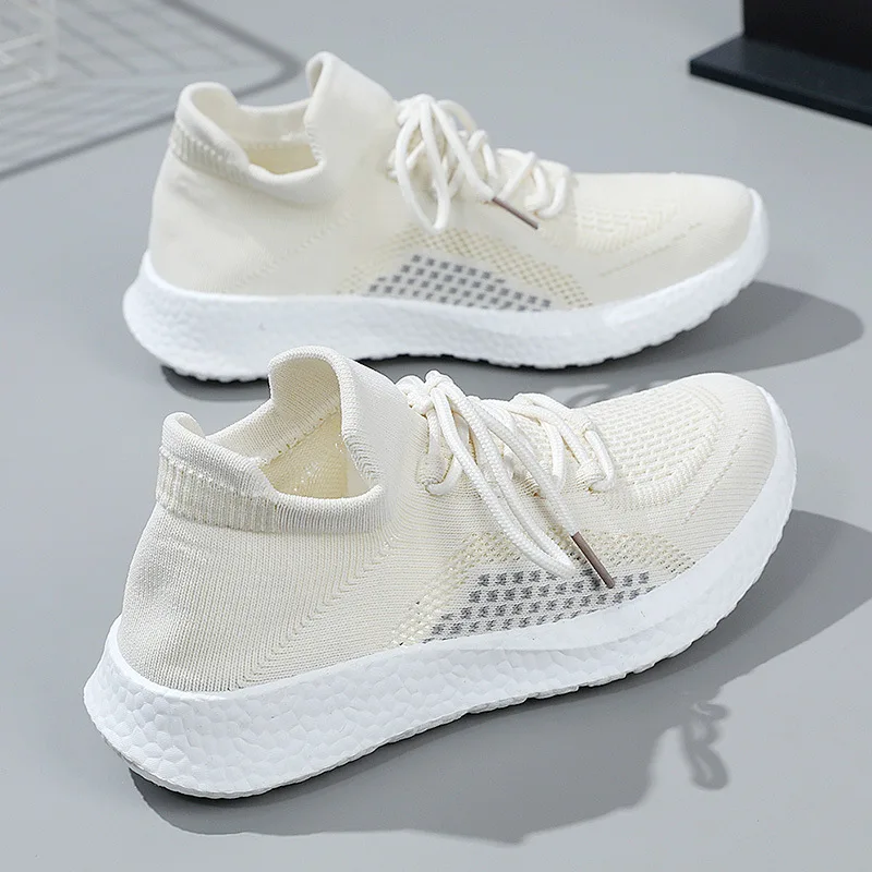 Vrouwen Sok Schoenen Student Mode Sneakers Nieuwe Casual Loafers Ademende Lichtgewicht Vrouw Sportschoenen Dames Outdoor Training