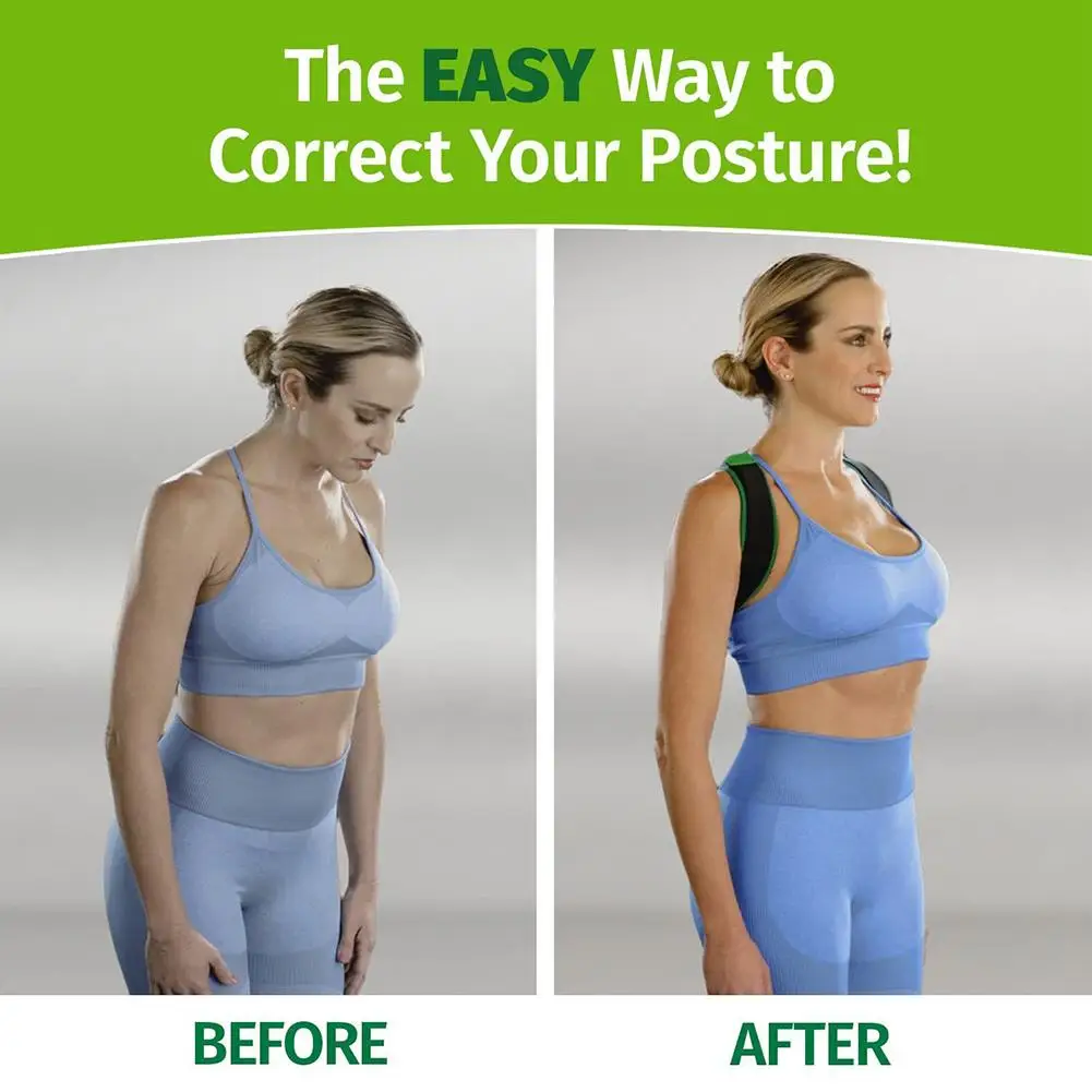 8 Shaped Posture Corrector For Kids Adults Women Men Adjustable & Breathable Upper Back Brace Support Clavicle Back Straightener