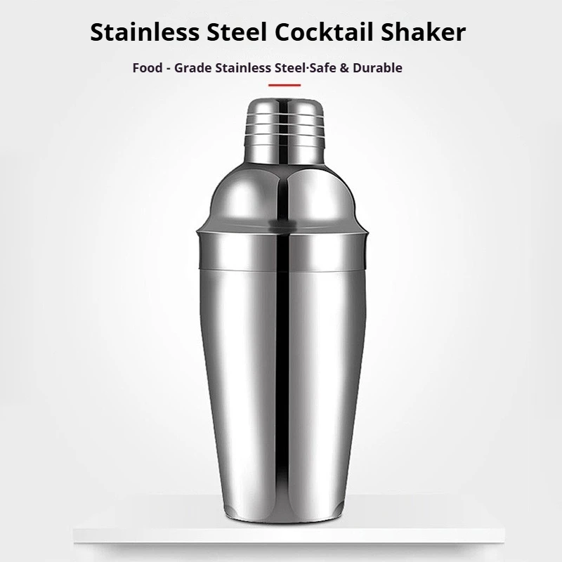 350/550/750ml Stainless Steel Multi Capacity Shaker Cup Cocktail Shaker Barware Cocktail Wine Mixer Bartender Tools
