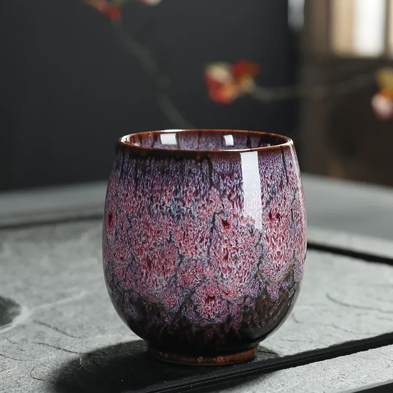LingAo  Ceramic tea cup, Tianmu individual cup