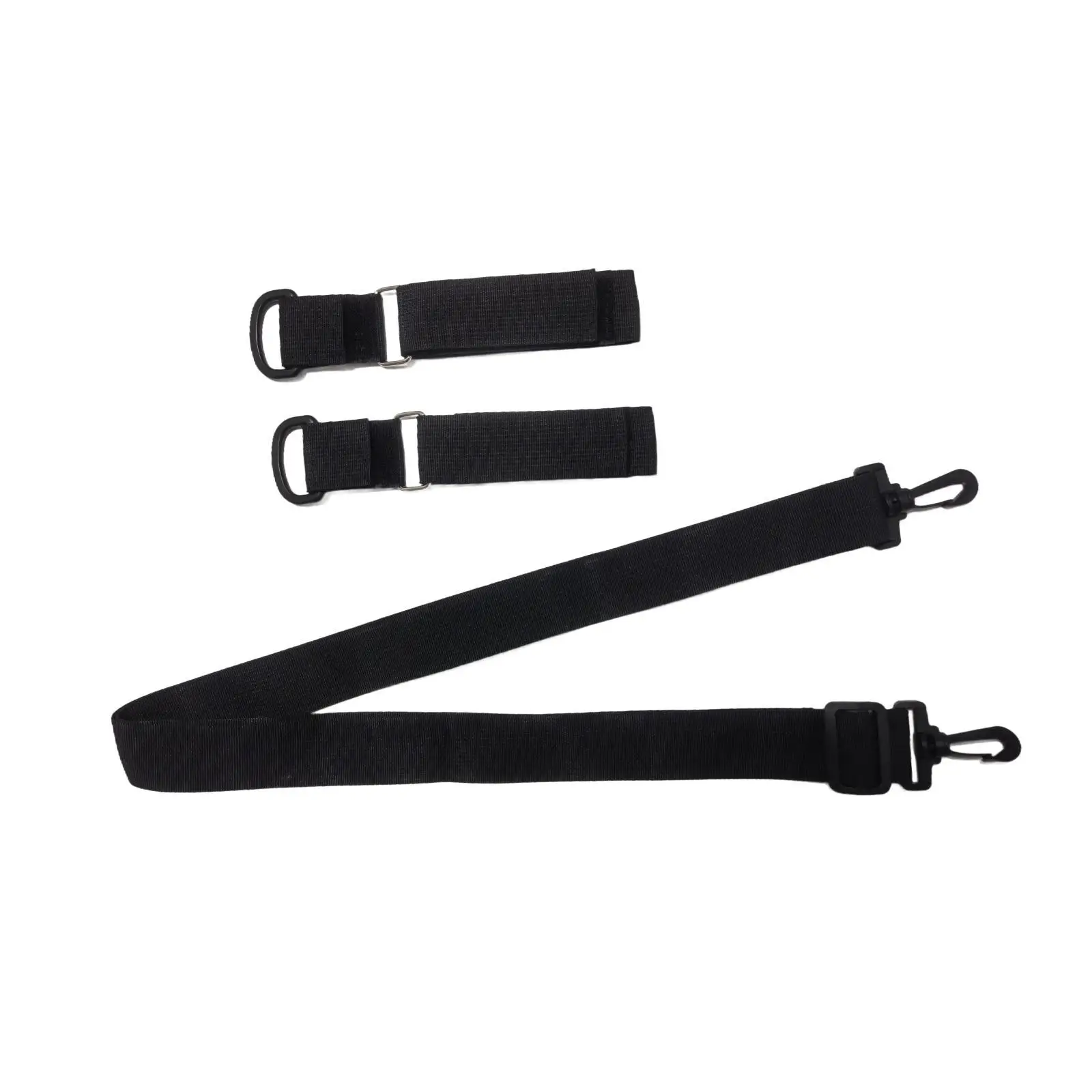 Adjustable Ski Carrying Strap with Shoulder Handle Portable Removable Pole Holder for Winter Skiing Gear