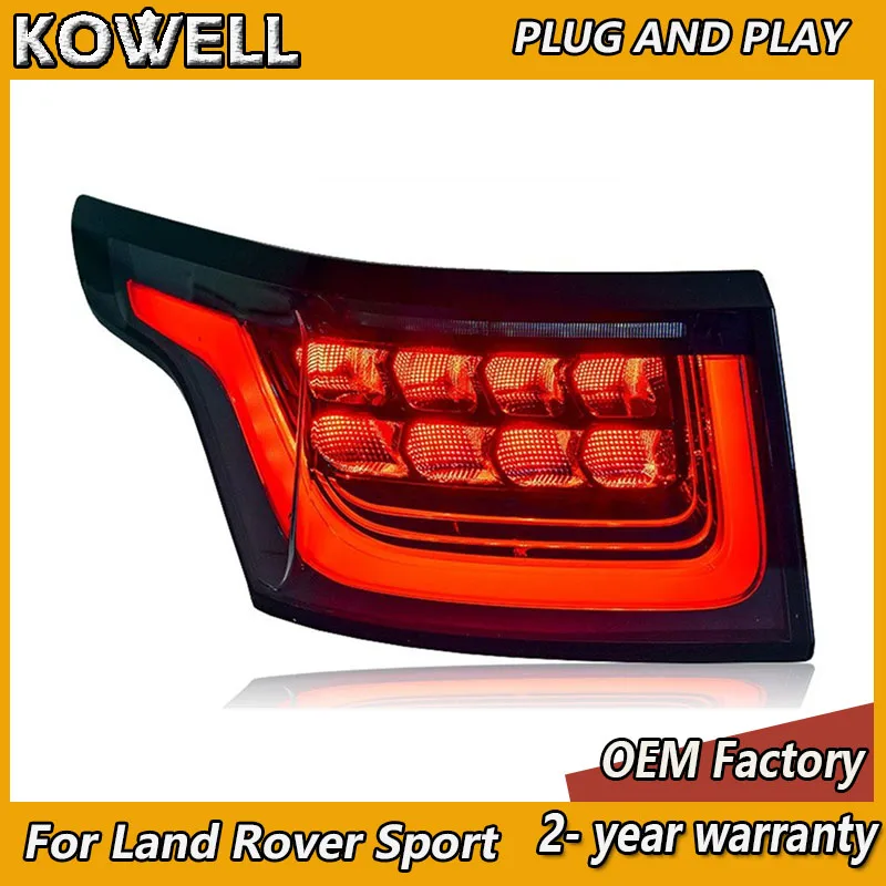 

Стайлинг автомобиля для Land Rover Range Rover Sport Задние фонари 2014-2020 Rover Range Rover Sport Задний фонарь DRL Противотуманный тормоз Turn Sig