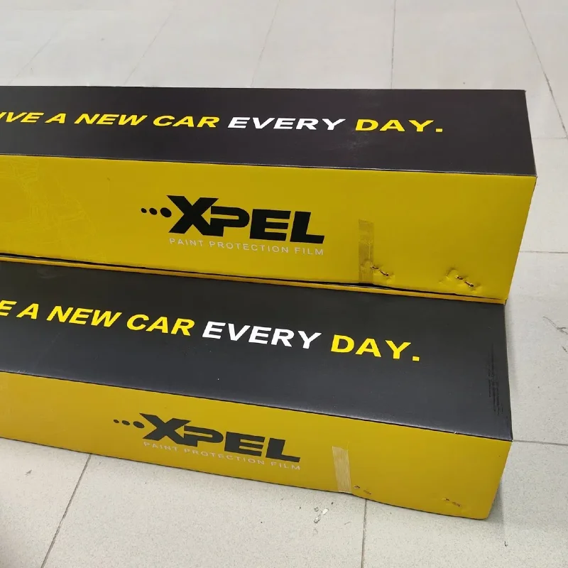 

9,5 мил XPEL TPU PPF защитная пленка для краски, глянцевая прозрачность, ударопрочная, гидрофобная, антикоррозийная, длительный блеск