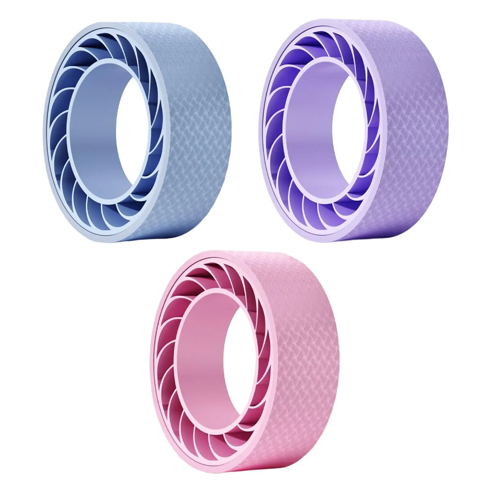 Yoga Pilates Circle Wear Resistant Yoga Wheel for Workouts Waist Shape Gym