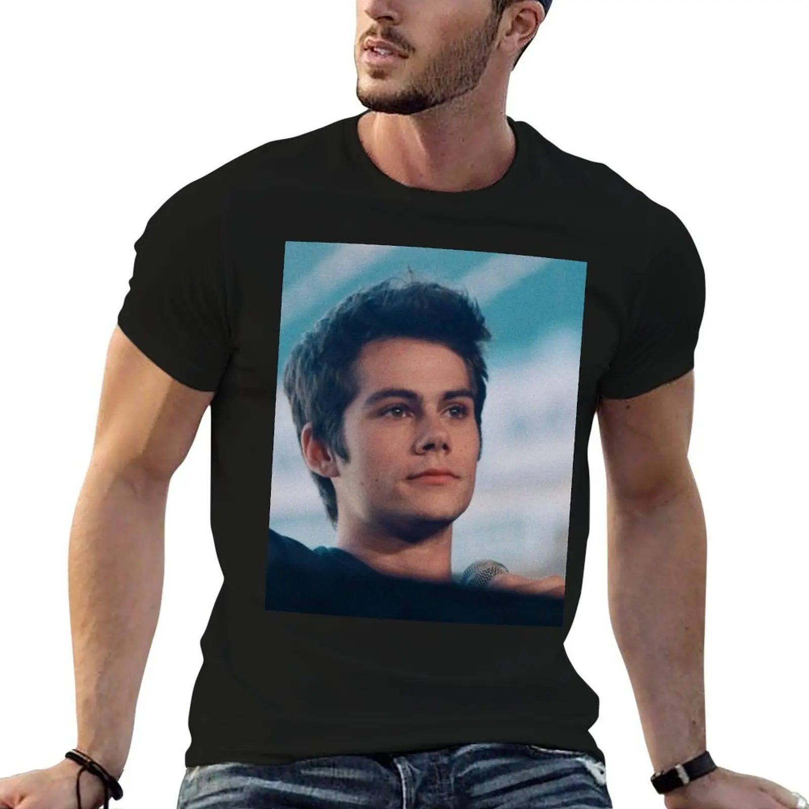 

dylan obrien T-Shirt t shirt for man 100 percent cotton t shirt man cotton anime tshirt T-shirt