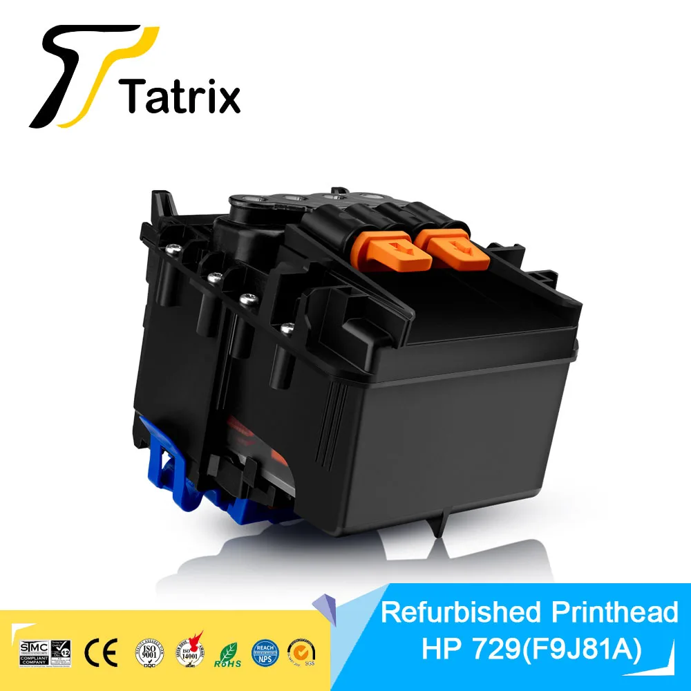 Tatrix F9J81A For HP 729 DesignJet Printhead 729 HP729 Print Head For HP DesignJet T730 T830 Printer Head