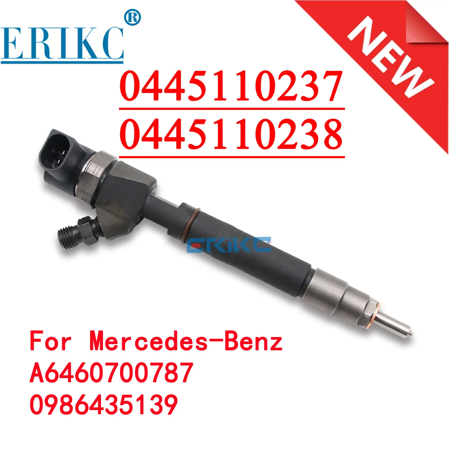 

0445110237 0445110238 Mew Diesel Injection Nozzle A6460700787 0986435139 Common Rail Inyector for Mercedes-Benz 6460700787