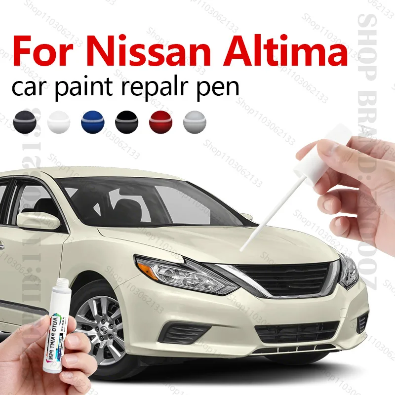 Paint Repair Pen Touch Up Scratch Remover DIY Auto Accessories Black White Red For Nissan Altima 1998-2025 L30 L32 L34 L40 L50