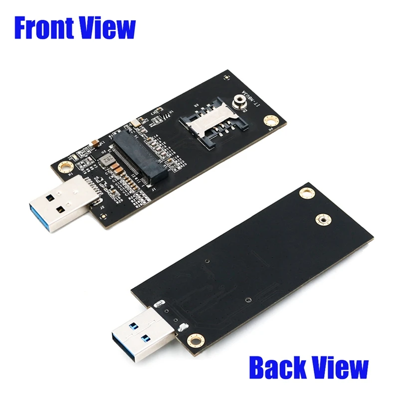 M2 To SIM USB Adapter M.2 M2 NGFF B Key To USB 3 3.0 Converter USB3.0 Expansion Card For 3G/4G/5G Module