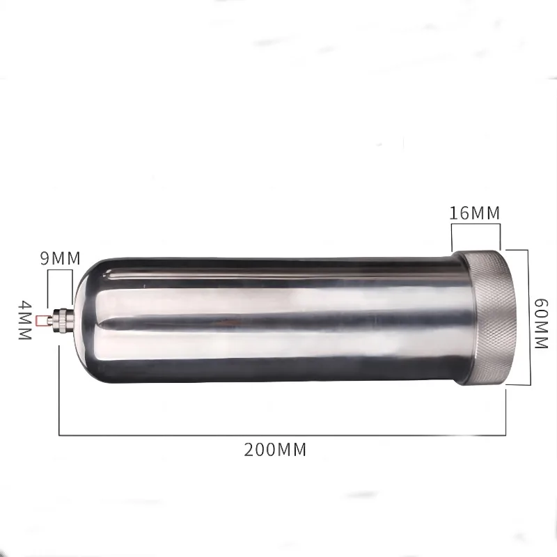 Stainless steel point glue cartridge, acid and alkali resistance, high temperature resistance, low temperature resistance