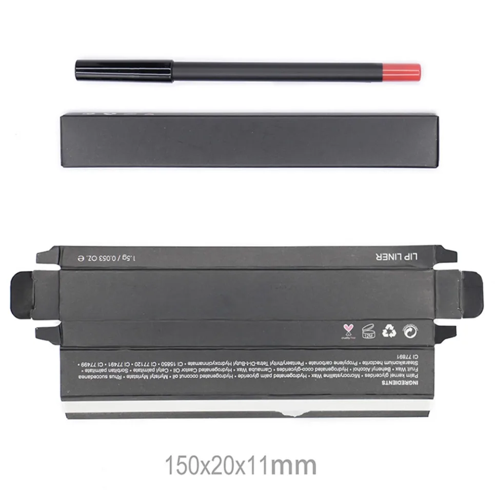 Matita per labbra cremosa 3 in 1 Etichetta privata Rossetto a lunga durata Matita per labbra Logo personalizzato Trucco vegano Cosmetico di bellezza all'ingrosso