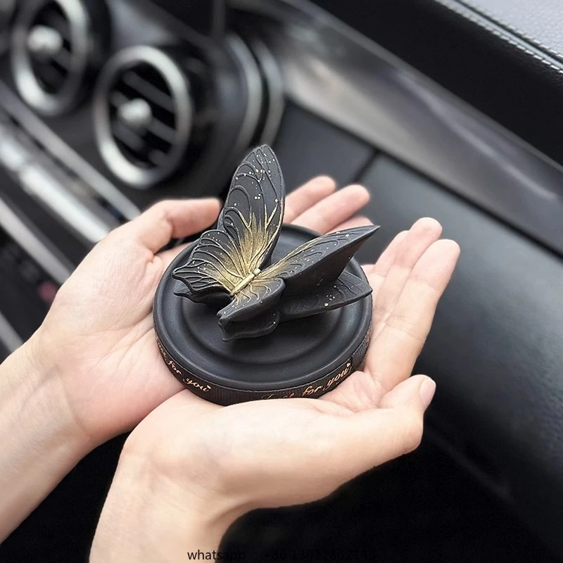 

Romantic black and gold butterfly car accessories car ornaments