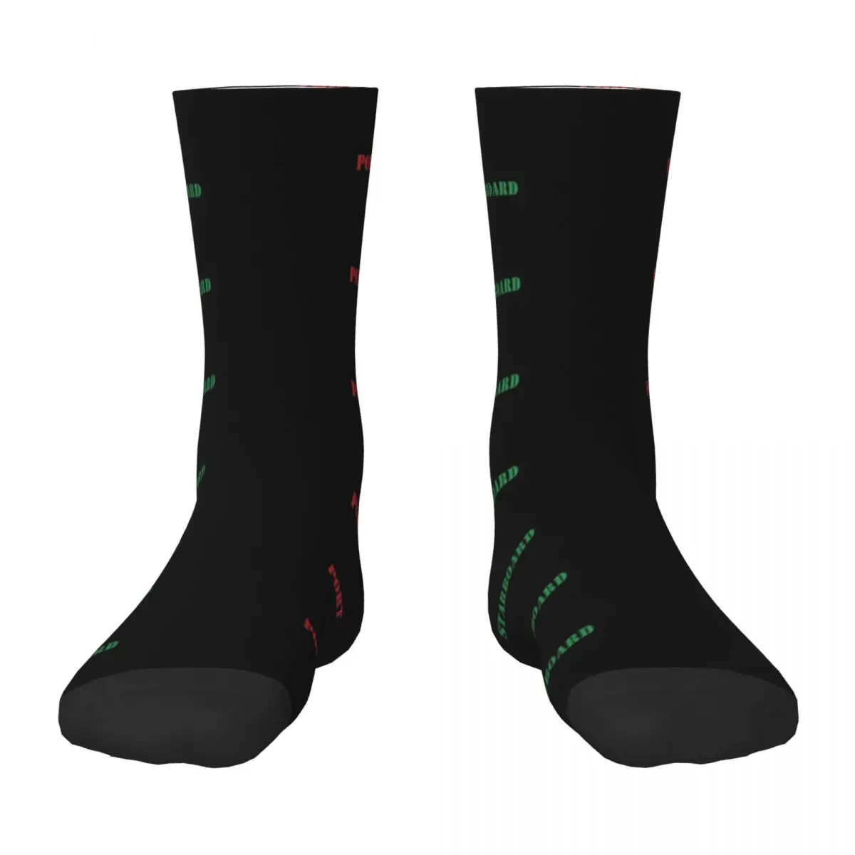 Chaussettes de compression Port and Starboard pour hommes et femmes, bas de sport de course, chaussettes de créateurs