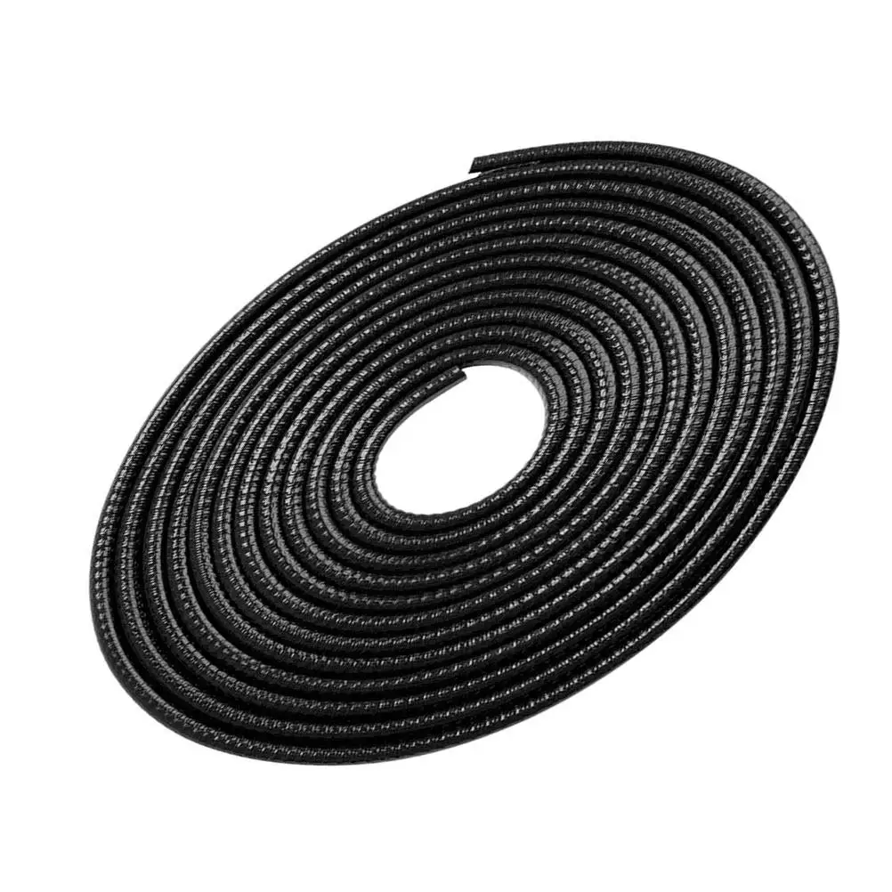 4 Meters PVC Car Door Seal Strip Soundproof Weatherstrip Anti-Collision Trim Protector for Automobile Bumper Grille Hatch view 4