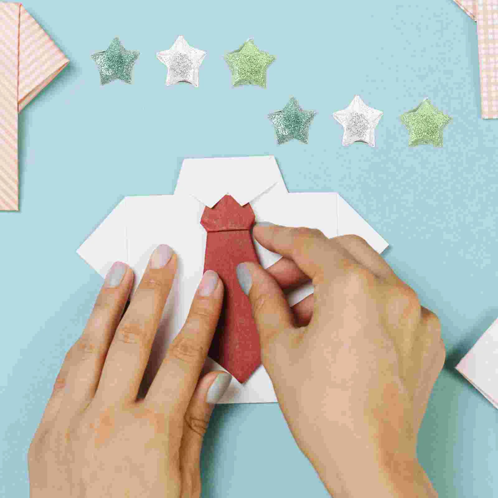 200 pçs origami estrela da sorte material papel diy artesanato tiras crianças fornecimento artesanato papéis para crianças manual