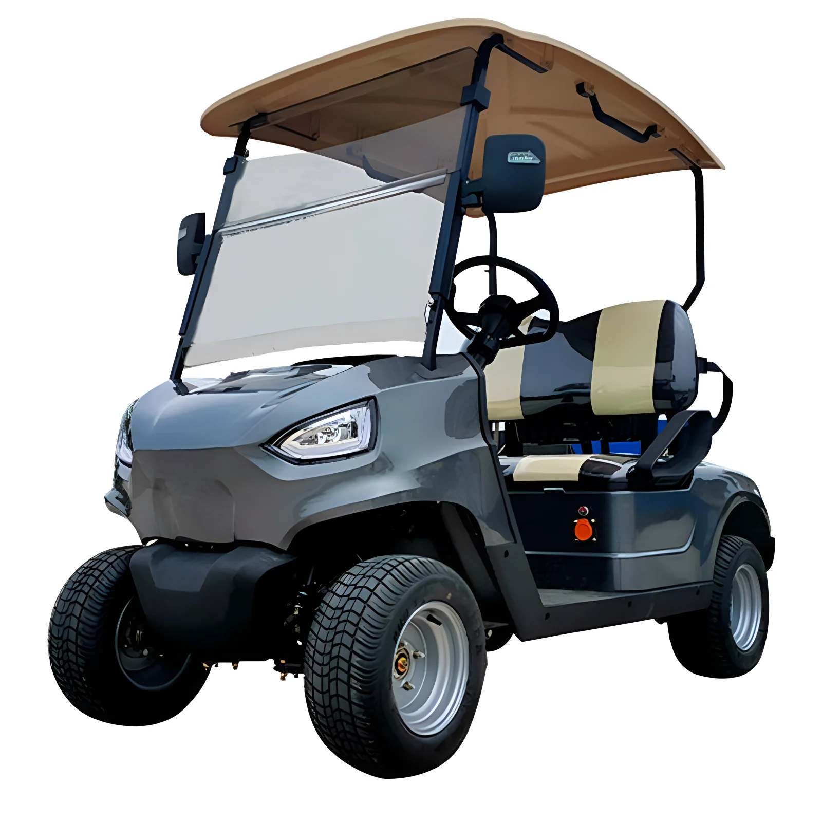 2024 Latest 2+2-seater lithium battery luxury golf cart wholesale and retail electric golf cart