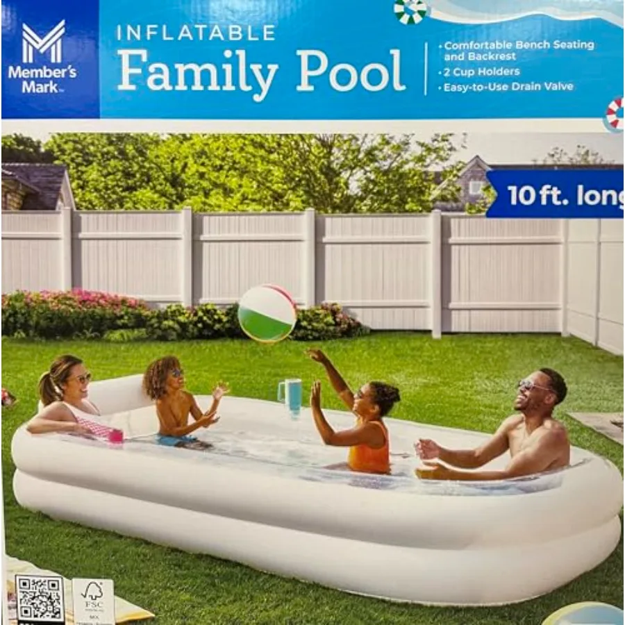 

Mark 10' Inflatable Family Pool