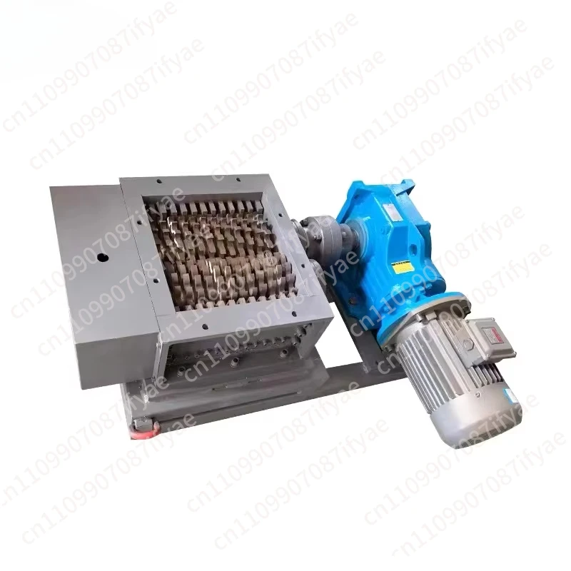 Industrial Biaxial Plastic Crusher Blade Biaxial Rubber Tire Crusher Plastic Crusher