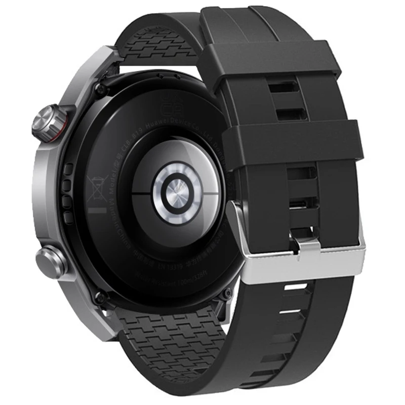 Correa de silicona para Samsung Galaxy Watch, banda deportiva con patrón para modelos 5Pro, 4, 6, Classic, 3, Active 2, 44/40, 43/42/46/47mm, Huawei