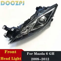 1PCS Left /Right Halogen or Xenon Front Driving Headlight Head Lamps For Mazda 6 GH 2008 2009 2010 2011 2012 Without Bulbs