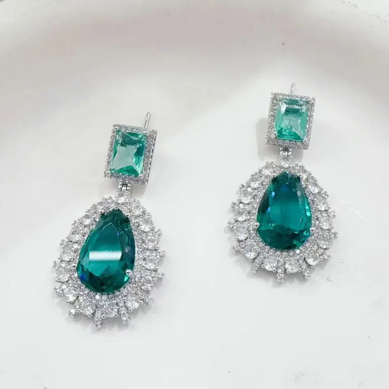 

Bilincolor Fashion Lake Blue Earring for Women