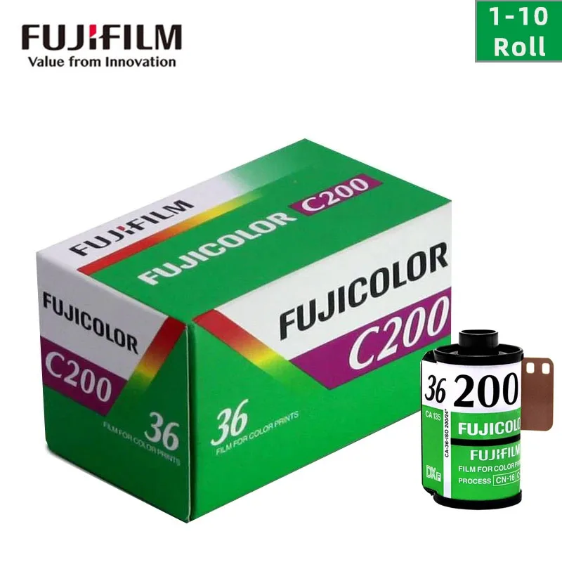 

1/3/5/10 Rolls Fujifilm C200 Color 35mm Fujifilm 36 Exp For 135 Film Camera M35 F9 H35 Camera Dedicated Outdoor Shooting