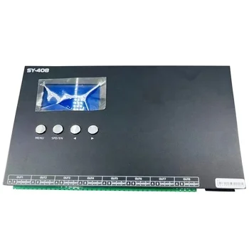 2026 SY-408  Artnet/SD Pixel 8-channel Digital Light Strip Controller for SPI DMX512 LED Controller