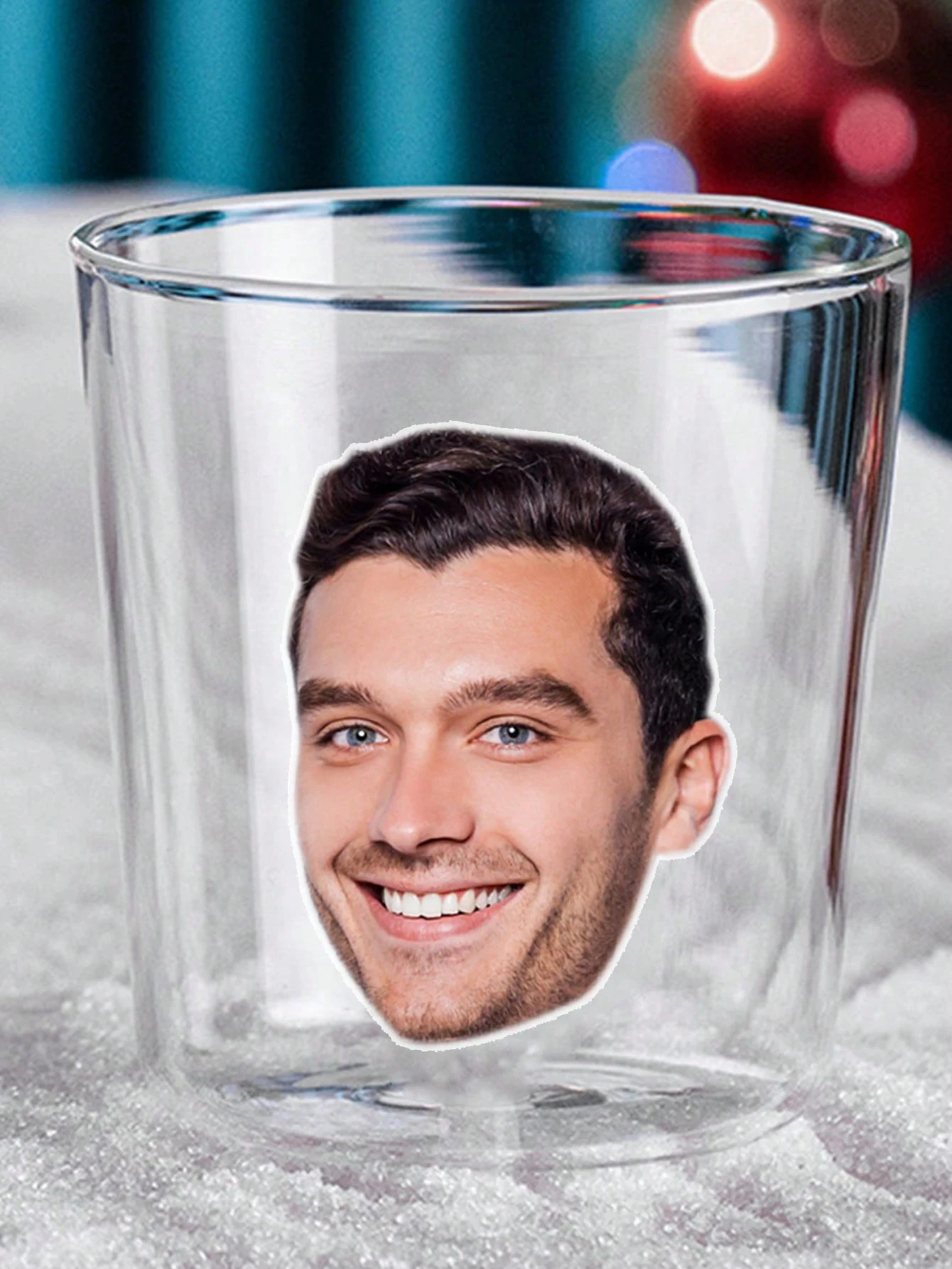 30-300Pcs Custom Photo Stickers For Kids, Customized Face Confetti Cup Stickers, Personalized Your Photo Sticker Die Cut