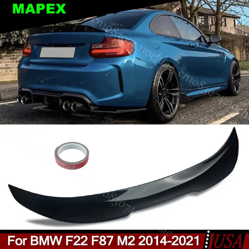

For BMW F22 2 Series Coupe 2014-2020 Duckbill PSM Style Rear Trunk Spoiler Wing