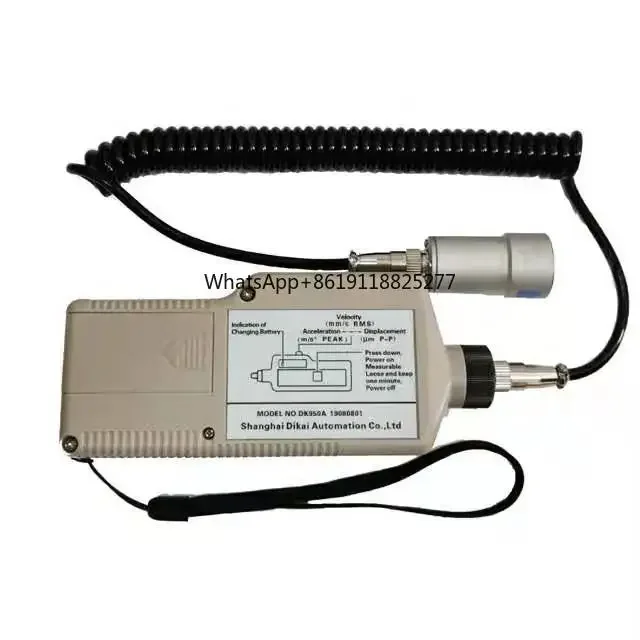 

Display Digital RPM Vibration Meter With Sensor