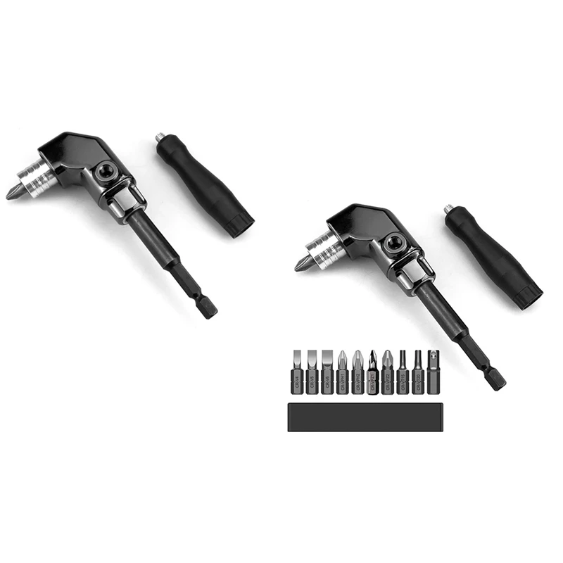 

Self-Locking 90 Degree Right Angle Screwdriver Holder Drive Bit Angle Extension Electric Screw Driver Angle Driver Easy Install