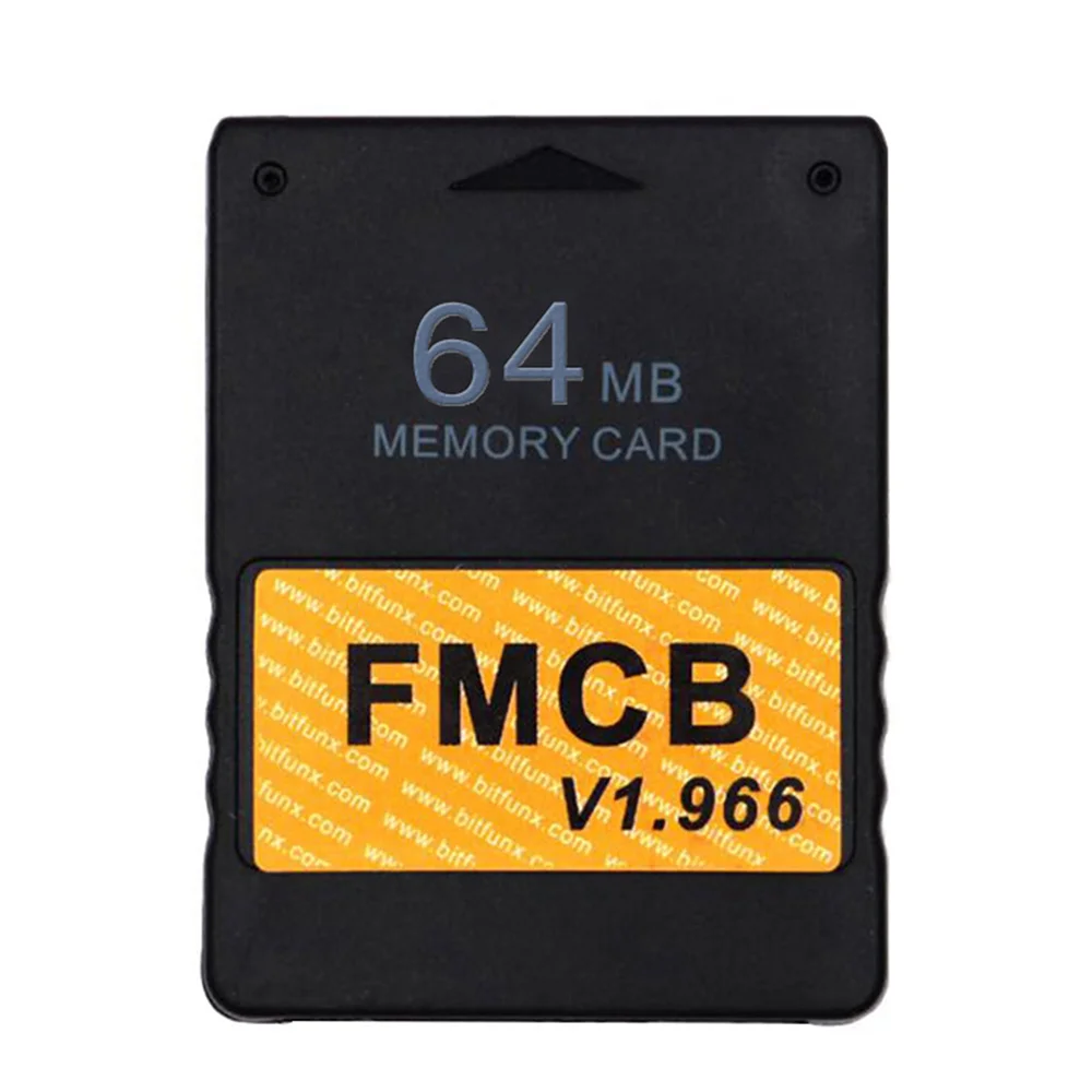 FMCB Free McBoot V1.966 Memory Card for Sony PS2 Playstation-2 Game Consoles, 64MB