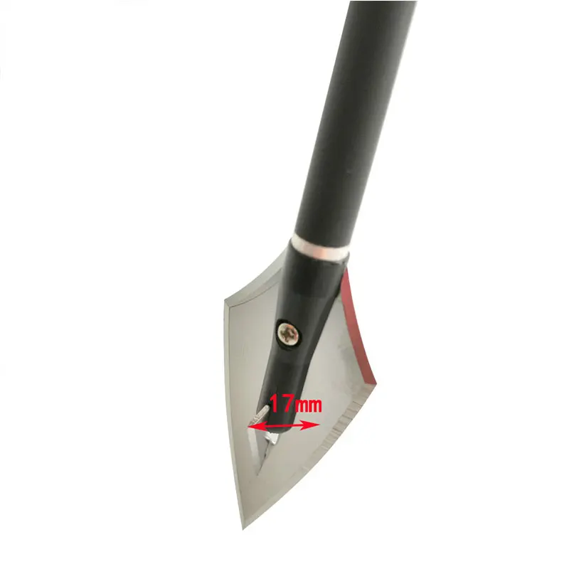 Archery blade Arrowhead 160 GrainBroadheads Stainless Steel Hunting Arrowheads Screw-In Tips Points Shooting Accessories
