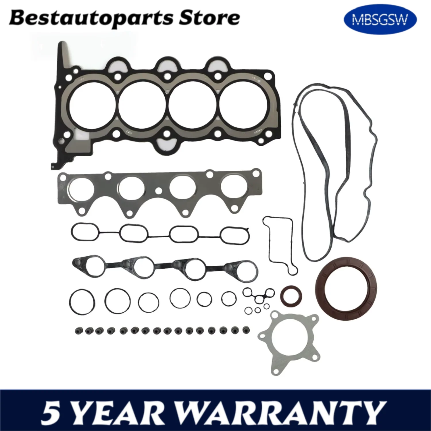 

Комплект прокладок двигателя G4FG 20910-2BB03 28411-2B600 22224-2B011 для Hyundai Accent Verna Creta Elantra HB20 Kia Forte Cerato 1.6L