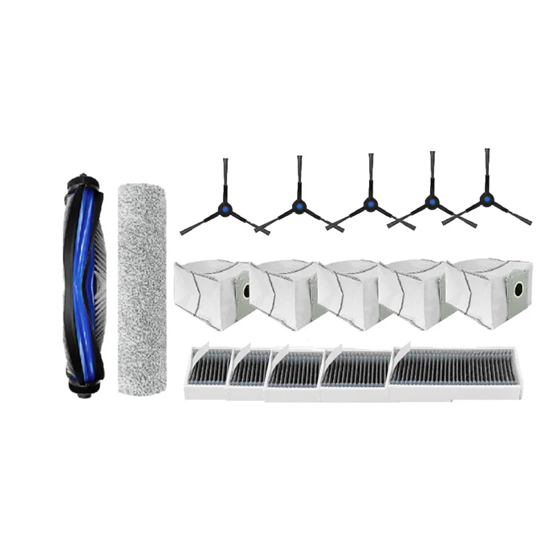 BBNV-17 шт. сверхпрочные аксессуары для Ecovacs Deebot X8pro Plus, аксессуары для подметальных машин