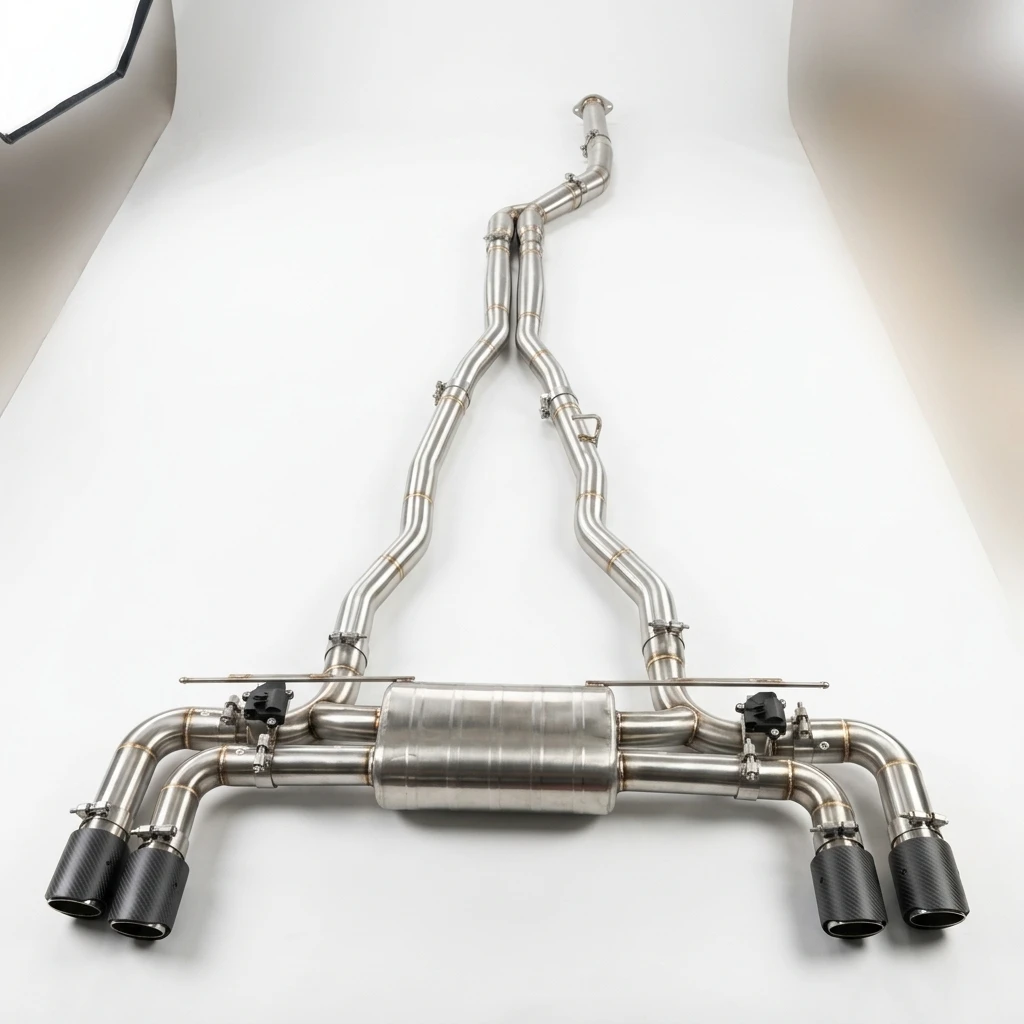 for High Performance Catback Exhaust Auto Performance Parts Valved Exhaust 2018 Model  for BMW 540i G31 Muffle Exhaust Catback